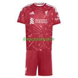 Liverpool Domácí Dres 2026-2027 Krátký rukáv Děti Fotbalové Dresy