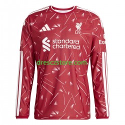 Liverpool Domácí Dres 2026-2027 Dlouhý rukáv Muže Fotbalové Dresy