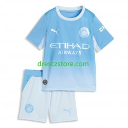 Manchester City Domácí Dres 2026-2027 Krátký rukáv Děti Fotbalové Dresy