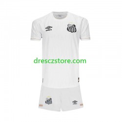 Santos FC Domácí Dres 2026-2027 Krátký rukáv Děti Fotbalové Dresy