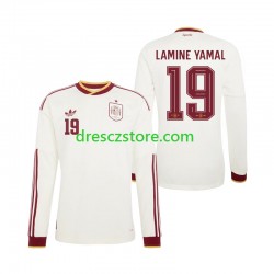 Španělsko Lamine Yamal 19 Venkovní Dres MS ve fotbale 2026 Dlouhý rukáv Muže Fotbalové Dresy