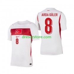 Turecko Arda Guler 8 Venkovní Dres MS ve fotbale 2026 Krátký rukáv Muže Fotbalové Dresy