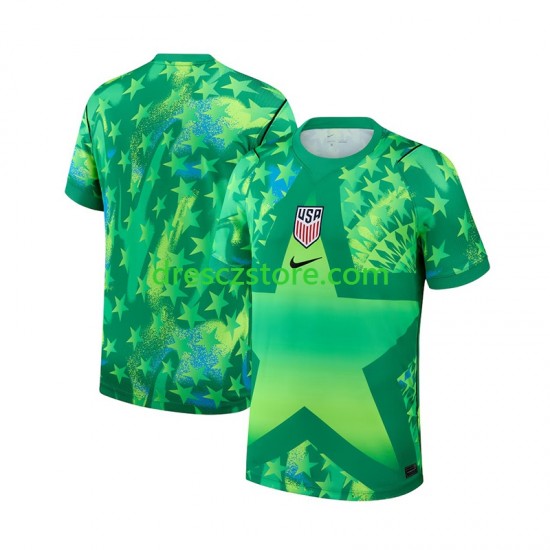 Spojené Státy Americké Brankářské Domácí Dres MS ve fotbale 2026 Krátký rukáv Muže Fotbalové Dresy