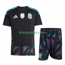 Argentina Brankářské Domácí Dres MS ve fotbale 2026 Krátký rukáv Děti Fotbalové Dresy