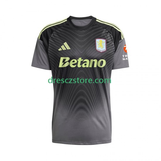 Aston Villa Brankářské Domácí Dres 2025-2026 Krátký rukáv Muže Fotbalové Dresy