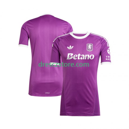Aston Villa Brankářské Alternativní Dres 2025-2026 Krátký rukáv Muže Fotbalové Dresy