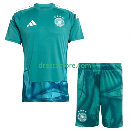 Německo Brankářské Domácí Dres MS ve fotbale 2026 Krátký rukáv Děti Fotbalové Dresy