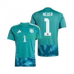 Německo Manuel Neuer 1 Brankářské Domácí Dres MS ve fotbale 2026 Krátký rukáv Muže Fotbalové Dresy