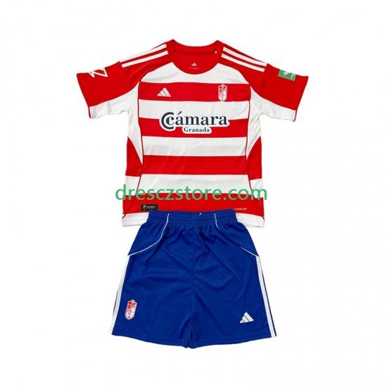 Granada Domácí Dres 2025-2026 Krátký rukáv Děti Fotbalové Dresy