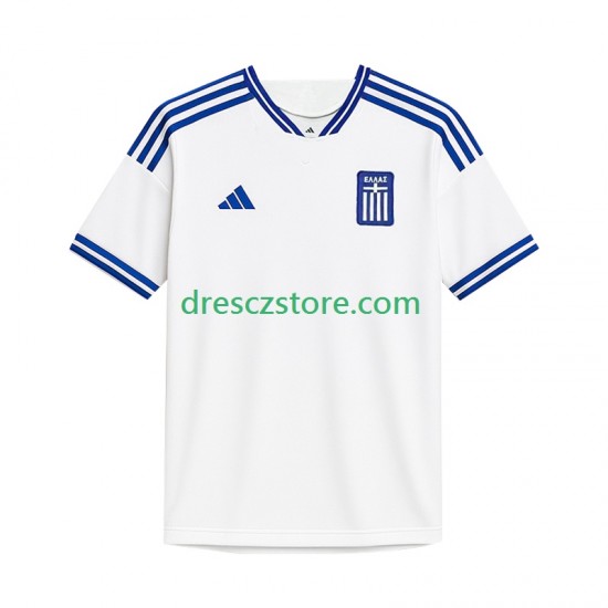 Řecko Domácí Dres 2026 Krátký rukáv Muže Fotbalové Dresy
