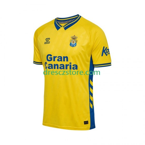 Las Palmas Domácí Dres 2025-2026 Krátký rukáv Muže Fotbalové Dresy