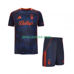 Nottingham Forest Alternativní Dres 2025-2026 Krátký rukáv Děti Fotbalové Dresy