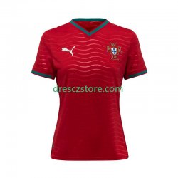 Portugalsko Domácí Dres MS ve fotbale 2026 Krátký rukáv Ženy Fotbalové Dresy