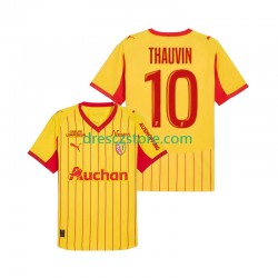RC Lens Florian Thauvin 10 Domácí Dres 2025-2026 Krátký rukáv Muže Fotbalové Dresy