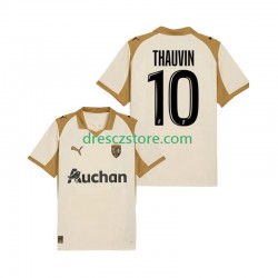 RC Lens Florian Thauvin 10 Alternativní Dres 2025-2026 Krátký rukáv Muže Fotbalové Dresy