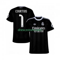 Real Madrid Thibaut Courtois 1 Brankářské Alternativní Dres 2025-2026 Krátký rukáv Muže Fotbalové Dresy