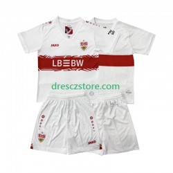 VfB Stuttgart Domácí Dres 2025-2026 Krátký rukáv Děti Fotbalové Dresy