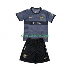 VfB Stuttgart Alternativní Dres 2025-2026 Krátký rukáv Děti Fotbalové Dresy