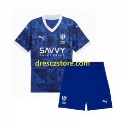 Al-Hilal Domácí Dres 2024-2025 Krátký rukáv Děti Fotbalové Dresy