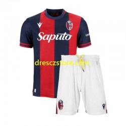 Bologna Domácí Dres 2024-2025 Krátký rukáv Děti Fotbalové Dresy