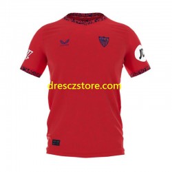 Sevilla FC Venkovní Dres 2024-2025 Krátký rukáv Muže Fotbalové Dresy