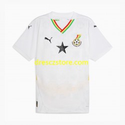 Ghana Domácí Dres 2024 Krátký rukáv Muže Fotbalové Dresy
