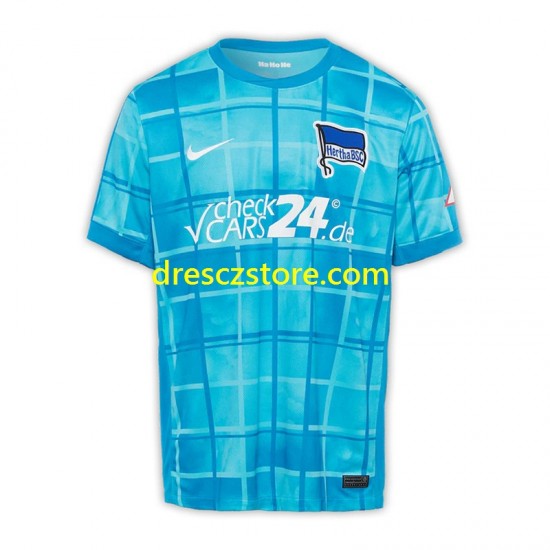 Hertha BSC Alternativní Dres 2024-2025 Krátký rukáv Muže Fotbalové Dresy
