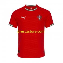 Portugalsko Domácí Dres 2025 Krátký rukáv Muže Fotbalové Dresy