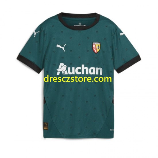 RC Lens Venkovní Dres 2024-2025 Krátký rukáv Muže Fotbalové Dresy