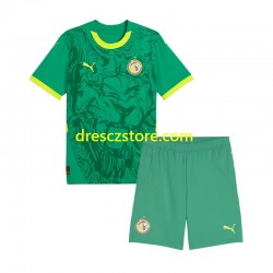 Senegal Venkovní Dres 2025 Krátký rukáv Děti Fotbalové Dresy