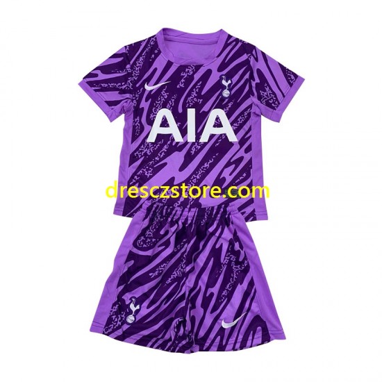 Tottenham Hotspur Brankářské Alternativní Dres 2024-2025 Krátký rukáv Děti Fotbalové Dresy