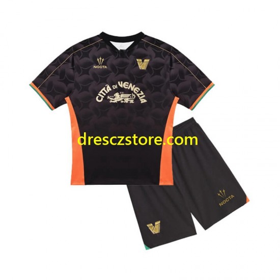 Venezia Domácí Dres 2024-2025 Krátký rukáv Děti Fotbalové Dresy