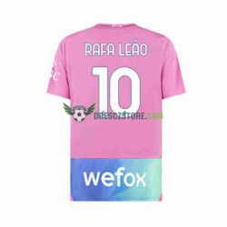 AC Milán Rafael Leao 10 Alternativní Dres 2023-2024 Krátký rukáv Muže Fotbalové Dresy