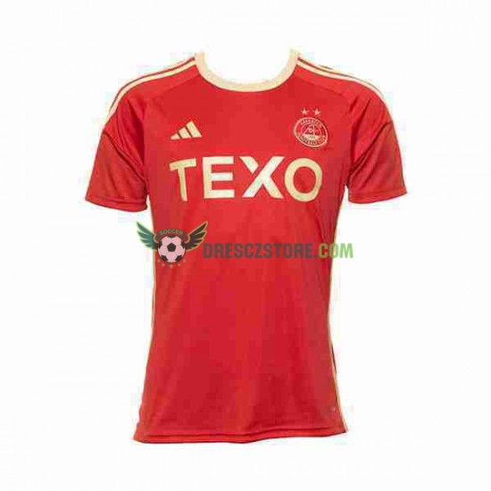 Aberdeen Domácí Dres 2023-2024 Krátký rukáv Muže Fotbalové Dresy