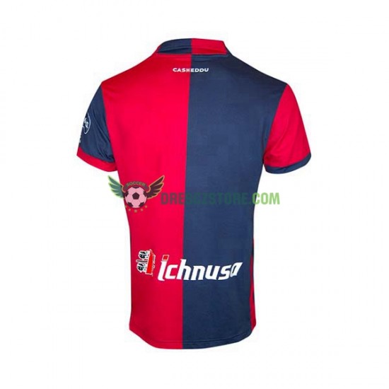 Cagliari Domácí Dres 2023-2024 Krátký rukáv Muže Fotbalové Dresy