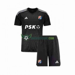 Dinamo Zagreb Brankářské Venkovní Dres 2023-2024 Krátký rukáv Děti Fotbalové Dresy