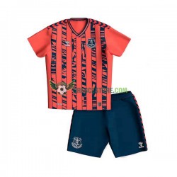 Everton Venkovní Dres 2023-2024 Krátký rukáv Děti Fotbalové Dresy