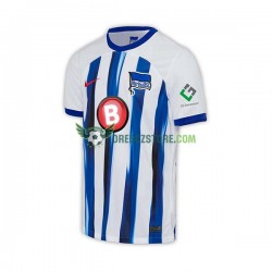 Hertha BSC Domácí Dres 2023-2024 Krátký rukáv Muže Fotbalové Dresy