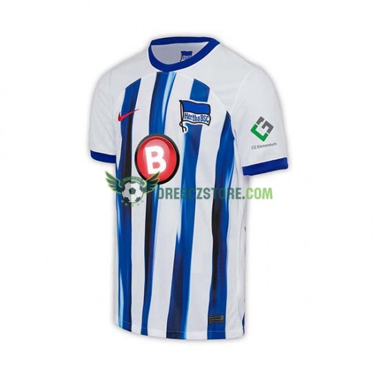 Hertha BSC Domácí Dres 2023-2024 Krátký rukáv Muže Fotbalové Dresy