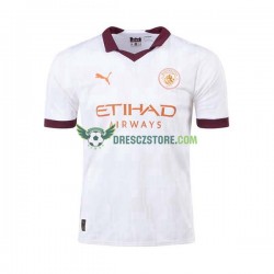 Manchester City Venkovní Dres 2023-2024 Krátký rukáv Muže Fotbalové Dresy