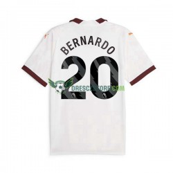 Manchester City Bernardo Silva 20 Venkovní Dres 2023-2024 Krátký rukáv Muže Fotbalové Dresy