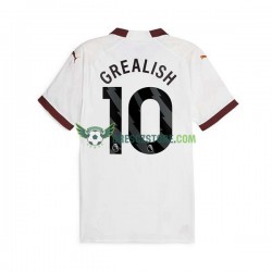 Manchester City Jack Grealish 10 Venkovní Dres 2023-2024 Krátký rukáv Muže Fotbalové Dresy