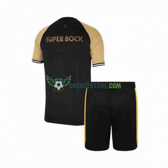 Sporting CP Alternativní Dres 2023-2024 Krátký rukáv Děti Fotbalové Dresy