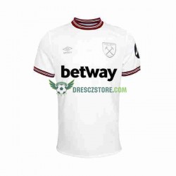 West Ham United Venkovní Dres 2023-2024 Krátký rukáv Muže Fotbalové Dresy