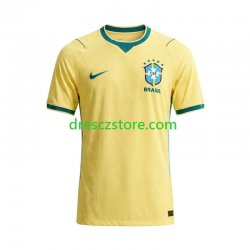 Brazílie Domácí Dres MS ve fotbale 2026 Krátký rukáv Muže Fotbalové Dresy
