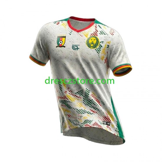 Kamerun Venkovní Dres 2026 Krátký rukáv Muže Fotbalové Dresy