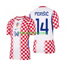 Chorvatsko Ivan Perisic 14 Domácí Dres MS ve fotbale 2026 Krátký rukáv Muže Fotbalové Dresy