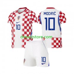 Chorvatsko Modrić Luka 10 Domácí Dres MS ve fotbale 2026 Krátký rukáv Děti Fotbalové Dresy