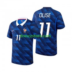 Francie Michael Olise 11 Domácí Dres MS ve fotbale 2026 Krátký rukáv Muže Fotbalové Dresy