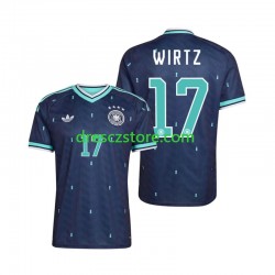 Německo Florian Wirtz 17 Venkovní Dres MS ve fotbale 2026 Krátký rukáv Muže Fotbalové Dresy